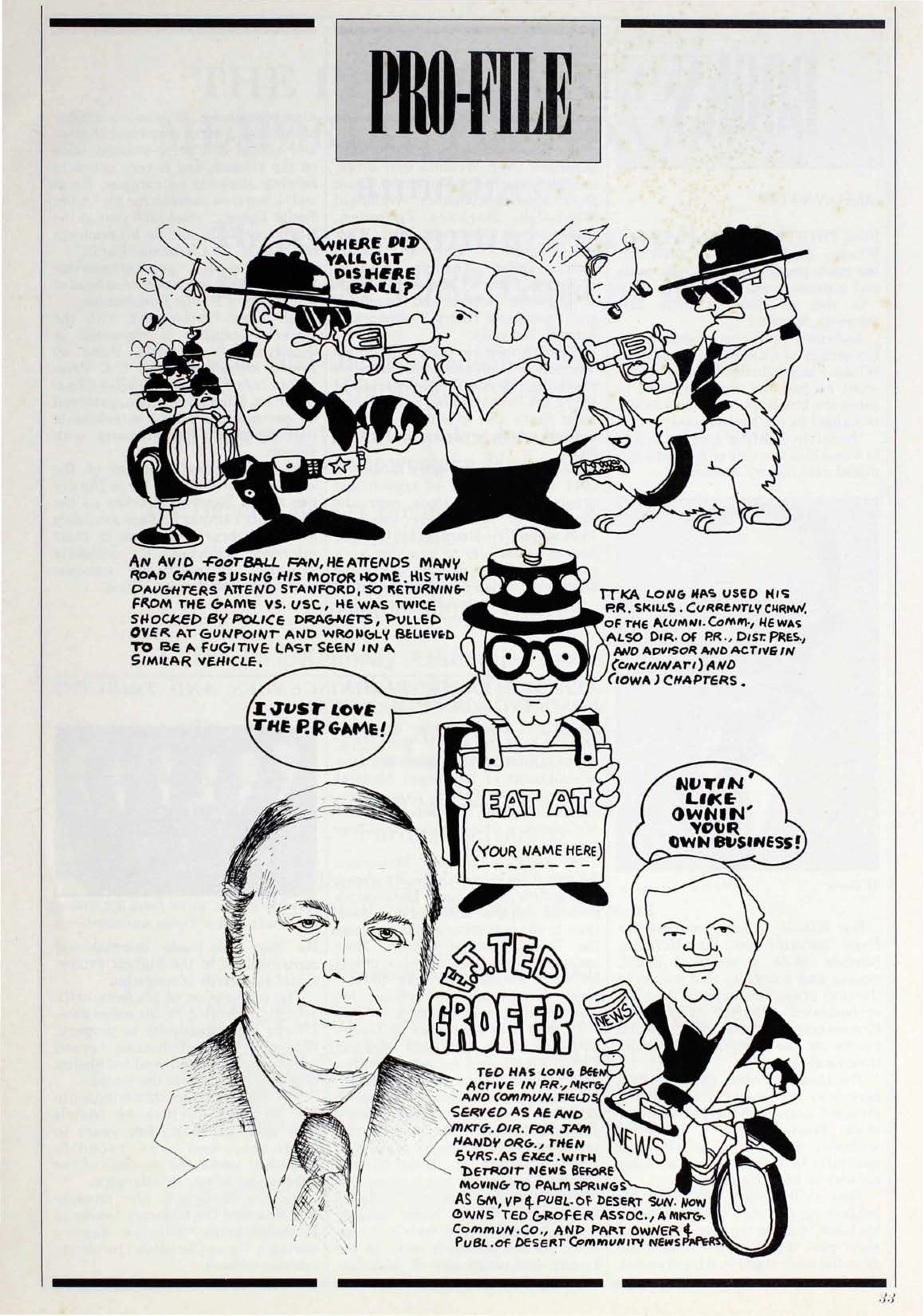 Pike Pro-file: March, 1982, E. J. Ted Grofer